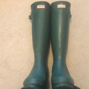 Hunter rain boots